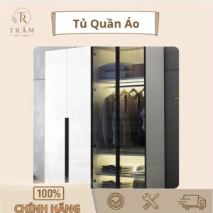 Tủ Quần Áo Cánh Kính Trầm Nội Thất Sang Trọng